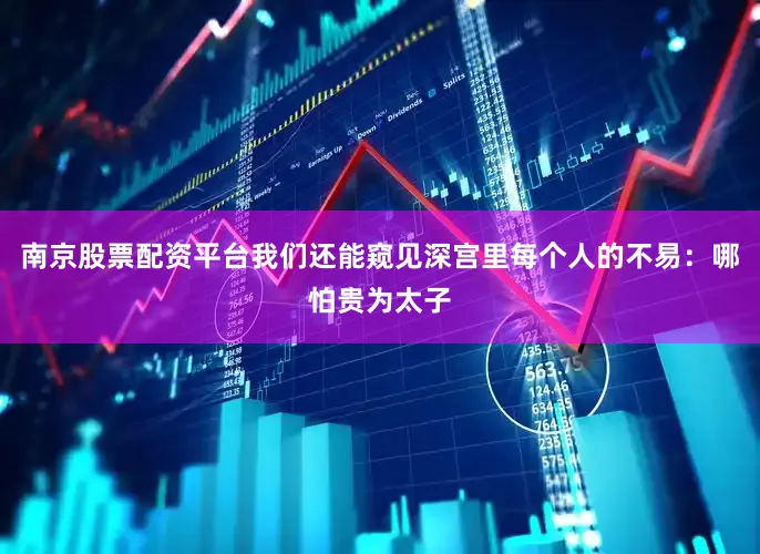 南京股票配资平台我们还能窥见深宫里每个人的不易：哪怕贵为太子